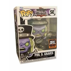 Funko Pop! Heavy Metal Halloween 2023 SE Phil D. Graves 6000 Pcs Limited Edition